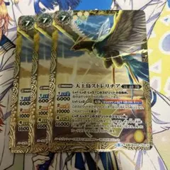 天王鳥ストレリチア　3枚