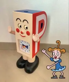 【激レア】　ポンキッキーズ　Pちゃん　置き時計　アラーム付き ♥レトロ✨ポンキッキーズ✨Pちゃん目覚まし時計♥ - メルカリ