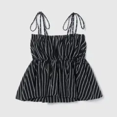 searoomlynn フロッキーStripe Ribbonビスチェ