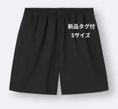 ジーユー　シェフショーツ　黒　Sサイズ