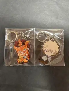2個☆僕のヒーローアカデミア☆エンデヴァー爆豪勝己☆ぎゅぎゅっと