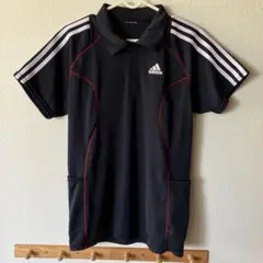 adidas ポロシャツ 濃紺メンズ スポーツS