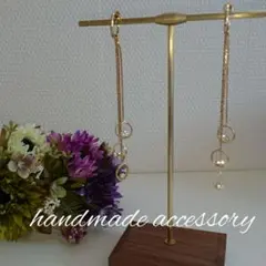 セール品　3連 ロングイヤリング
