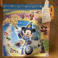 ディズニーシー　10周年　巾着 きんちゃく タグ付き