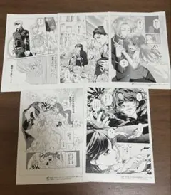 華猫フェア　特典　名場面ポストカード　5種セット