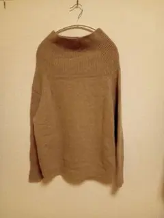 プラージュ ウールカシミヤハイネックプルオーバー