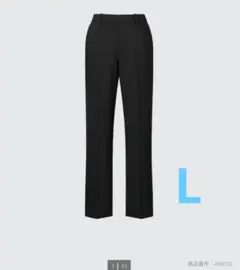 【美品】 UNIQLO 感動パンツ ストレート ブラック