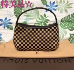 お値下げ☆特美品・廃盤品☆貴重なお品☆正規品・ルイヴィトン ダミエハラコバック