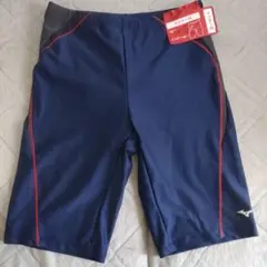 新品 ミズノ メンズ インナー付 水着 M ネイビー