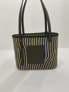 loewe カーキ バスケット 籠 バッグ アナグラム 日本未入荷
