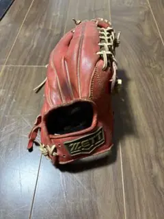 ZETT 赤 硬式野球グローブ