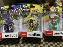 Splatoon3 スプラトゥーン3 amiibo 3つセット