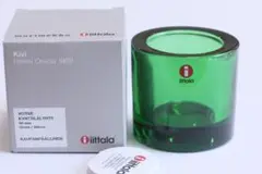 5383　kivi グリーン　キャンドルホルダー　イッタラ　iittala