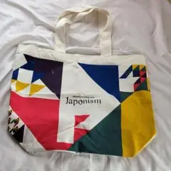 未使用 嵐 グッズ Japonism トートバッグ マルチカラー ロゴ入り