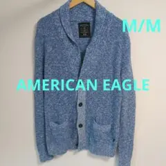 AMERICAN EAGLE アメリカンイーグル　カーディガン　ブルー　M