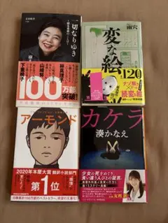 ★小説　4冊セット★変な絵 ★アーモンド ★カケラ★一切なりゆき