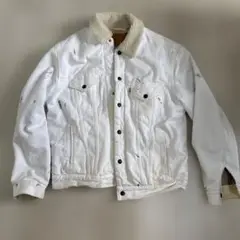 Levi's ホワイト デニムジャケット ヴィンテージフィットMサイズ