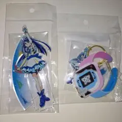 Yes!プリキュア5　キュアアクア　アクリルスタンド　カラビナ　水無月かれん