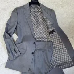 美品 COMME CA DU MODE メンズスーツセットアップ シルク混 XL