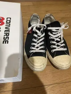 PLAY COMME des GARÇONSブラック スニーカー 黒 26.5
