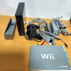 【ジャンク品】Wii 本体 コントローラー 付属品セット