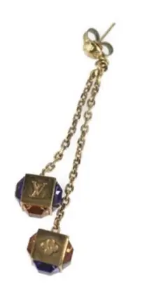 ルイヴィトン ピアス 片耳 ブックルドレイユパンダンギャンブル M65179 楽天市場】LOUIS VUITTON ルイヴィトン ブックルドレイユ