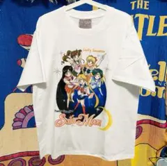 セーラームーン　Tシャツ メンズ　半袖　懐かしアニメ　仲間たち