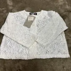 新品未使用　女の子　レース　ボレロ　95cm