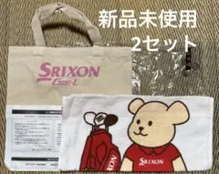 Srixon Gie-Lミニ ラウンドトートバッグ 未使用ソリクソンゴルフタオル