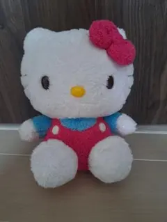 ハローキティ ぬいぐるみ オーバーオールスタイル