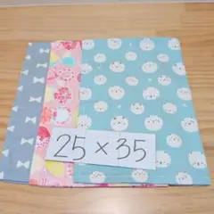 女の子柄☆ランチョンマット25×35♪１枚仕立て・3枚セット