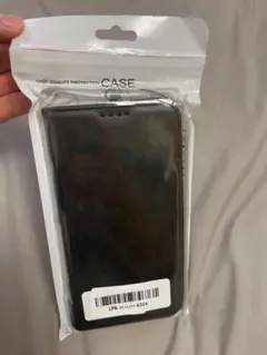 iPhoneケース 手帳型 高質PUレザー ブラック