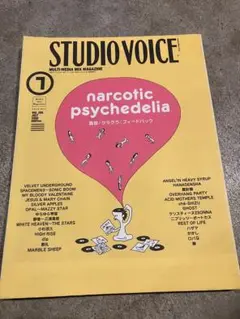 STUDIO VOICE 7月号 narcotic psychedelia