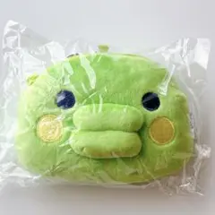 【新品】 くちぱっち　リール付きぬいぐるみパスケース　たまごっち　キーホルダー
