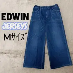 EDWIN エドウィン ER518L ジャージーズ ワイド ストレッチデニム M