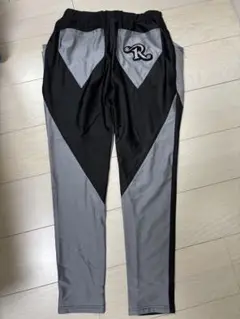 R LONDON パンツ ブラックグレーR ロゴ美品