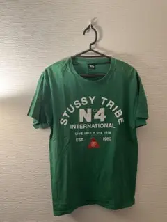 STUSSY グリーン Tシャツ N4