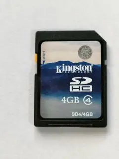 SDカード 4GB kingston キングストン メモリーカード SDHC
