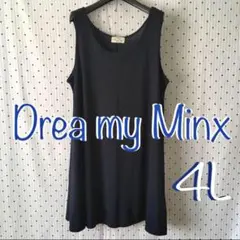 DREA my MINXノースリーブミニワンピース4L