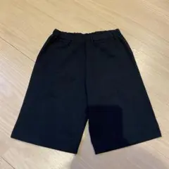 無印良品　ハーフパンツ　短パン　ブラック　100