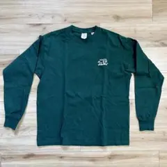 サウナ　ウェルビー　ダークグリーン ロングTシャツ Lサイズ