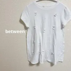 between ホワイト Tシャツ 12