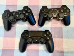 ジャンク / 純正SONY PS3 、PS4 、ワイヤレスコントローラー セット