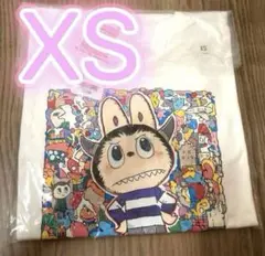 新品 ユニクロ ポップマート ラブブ Tシャツ ホワイト XS