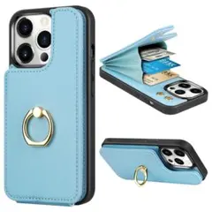 RFIDブロッキング iPhone 13ProMaxケース ミントグリーン