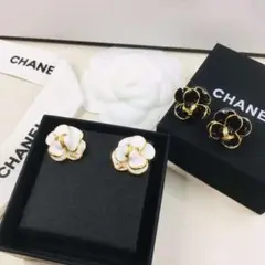 限定価格シャネルCHANELピアス ホワイト