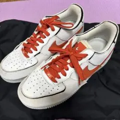 Nike Air Force 1 ホワイト/オレンジ
