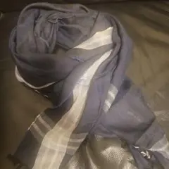 GIORGIO ARMANI ネイビーストール