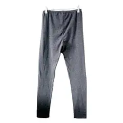 GU スタイルヒート レギンスパンツ ダークグレー L グレー ストレッチ 美品