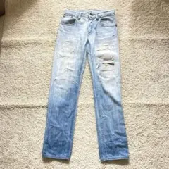 Levi's Premium 611 ストレートデニムライトブルー　28×32